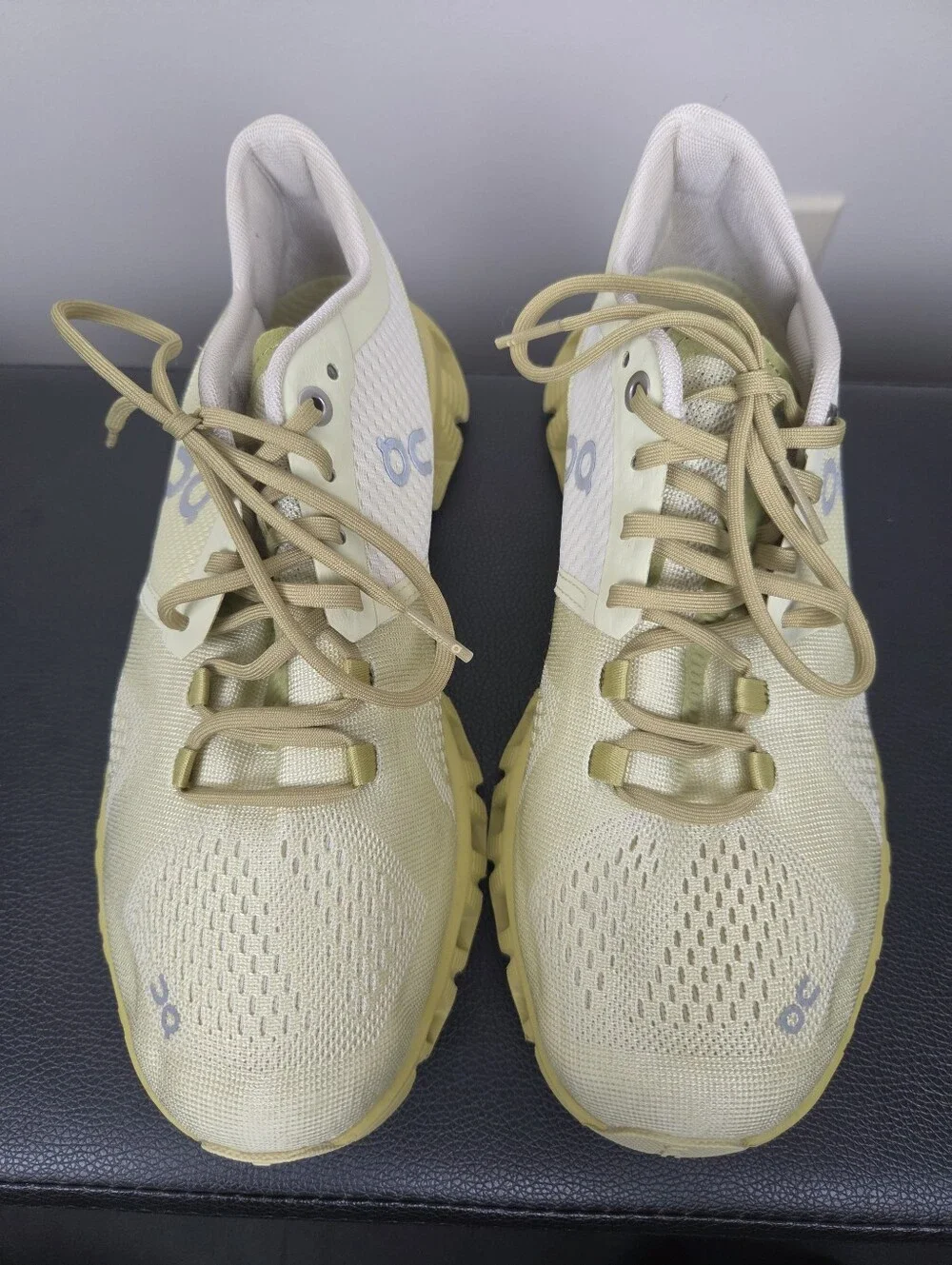 On Cloud X Women's Running Shoes Size 6 Glade Citron Yellow Cross Trainers Helio